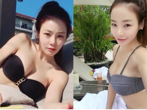 乳波發威！妹子深V開到肚臍「過人乳量」滿到溢出，網驚呼：太殘暴啦！
