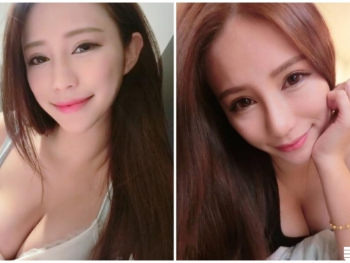 躺床角度滿分！火辣老闆娘「開深溝自拍」，誘人美乳辣到無極限！