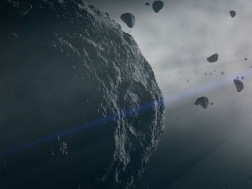 NASA 發現小行星貝努持續噴發小岩石