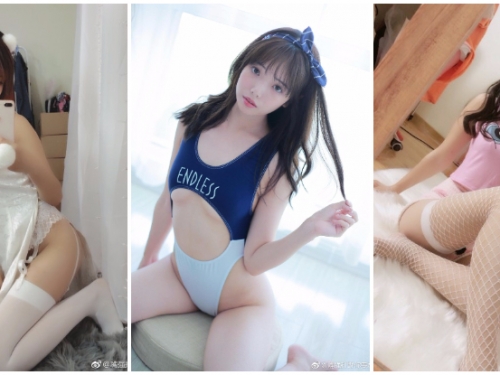 「高衩少女」性感誘惑！中空史庫水勾勒「美臀曲線」，還有吊帶襪的絕對領域！