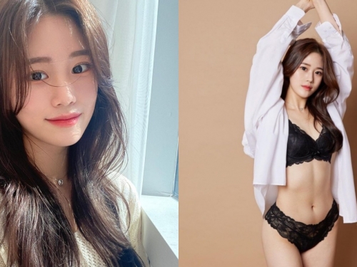 韓國體育大學「清純女大生」！天使臉蛋卻有「馬甲線小蠻腰」，讓許多網友都戀愛！
