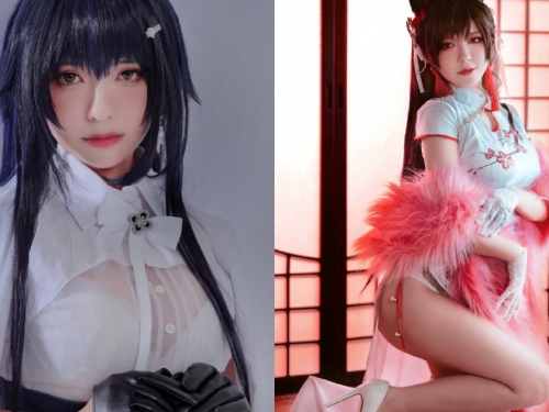 40萬粉絲的高人氣coser金獎得主！「童顏美乳」白皙身材讓人充血！