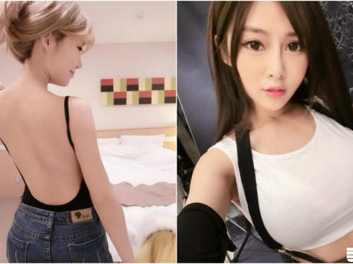 超美！甜心幫安希「性感爆乳畫面」太胸猛啦！極緻誘惑的「美胸視角」畫面逼死人...