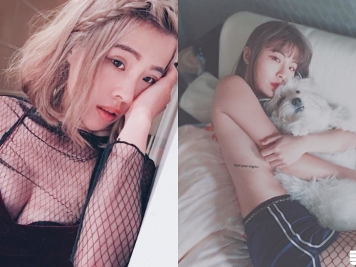 老師怎麼這麼正！「超辣女教師」低胸爆乳教英文，深V紅禮服讓人無法專心上課！