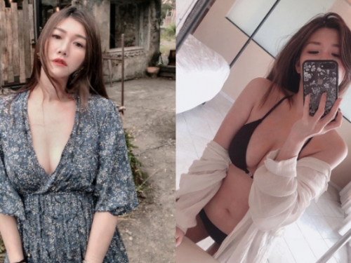 高質感花藝闆娘！「艾琳Irene H」無暇美臉高雅又冷豔，袒露雪嫩美乳讓畫面雋永無比！
