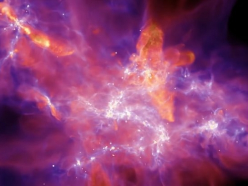 最真實的恆星誕生模擬，噴流嚴格限制恆星最終形成尺寸