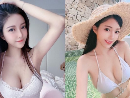 身材比歌聲還出名？！香港歌手「歐詠怡」比基尼辣曬 D 乳好身材