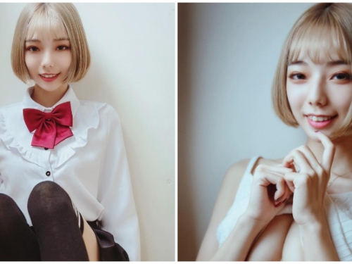 學妹快把衣服穿好啦！「正妹直播主」啾啾學生服直播越穿越少，掀起衣服不能播啦