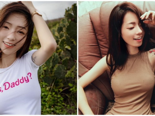 「纖細正妹」隱藏神級美乳，魅惑笑容搭配緊緻火爆身材的性感小妖精！
