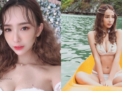 妹妹系正妹「雅涵Kimi」展現高超「軟實力」！胸前長輩快比臉還大啦～
