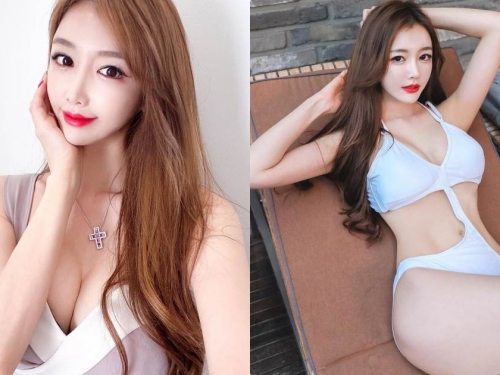 高挑麻豆「露迷人辣腿誘惑」，邪惡姿勢特別引人遐想！
