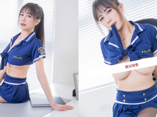 好色爆乳小女警用「肉體偵訊」，想繼續摸就須從實招來...