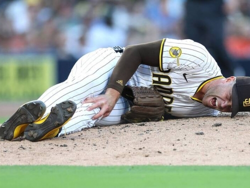 MLB》教士近8戰6敗、主力後援亞當突受重傷倒地 主帥坦言不樂觀