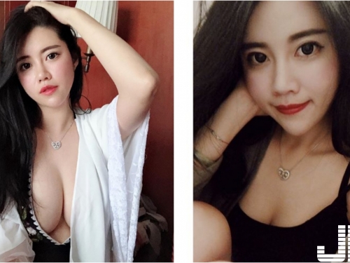 愛喝牛奶的妹子「小鹿」自帶豐沛乳量，滿到不行的胸器真的要逼死人了！