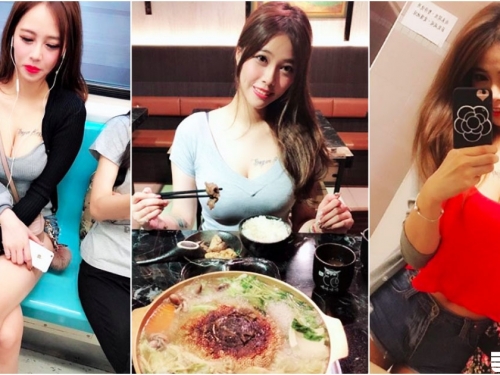 好火辣！台灣「捷運睡美人」超胸乳量有夠逆天！超極品「美胸視角」畫面太銷魂啦...