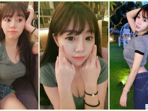 餐廳「超胸美乳正妹」傲人上圍太迷人啦！超誘惑「邪惡視角」畫面有夠犯規…