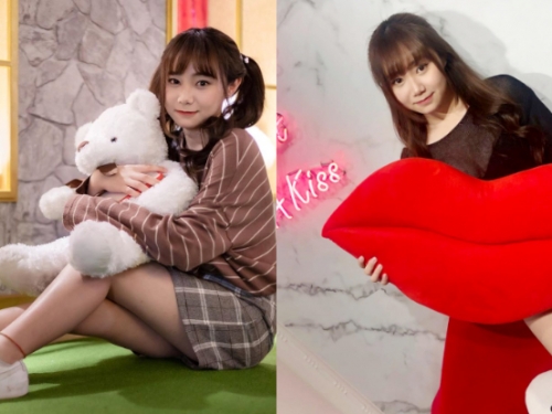 棉花系少女「卡娜莉Kelly」萌甜眼神惹人愛，可怕的乳量讓人讚嘆：「發育真好！」