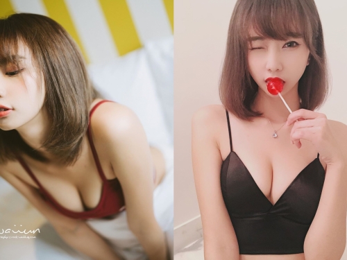 短髮氣質萌妹「優寶」可口臉蛋配高挑身材衝擊性美感　胸前「深邃奶溝」讓人眼睛都亮了
