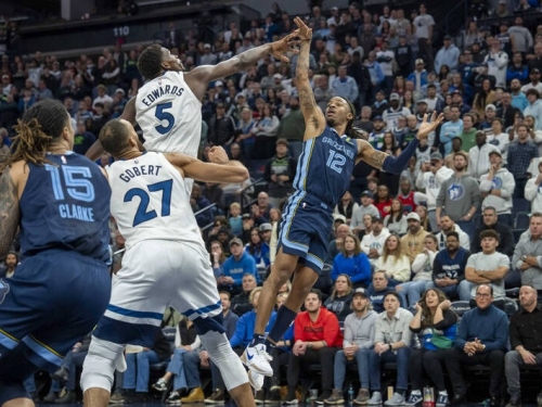 NBA》末節扮英雄連拿關鍵4分 灰熊莫蘭特終結灰狼3連勝