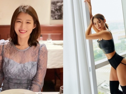 氣質 OL「Becky」愛上健身！「傲人馬甲線＋焦糖肌」展現反差魅力