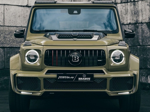 軍裝 G-Car 帥到沒朋友！來瞧瞧德國改裝廠 Fostla 經手的 Brabus G63 究竟是帥幾點der