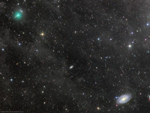 數十年一見：最亮彗星登場北半球夜空