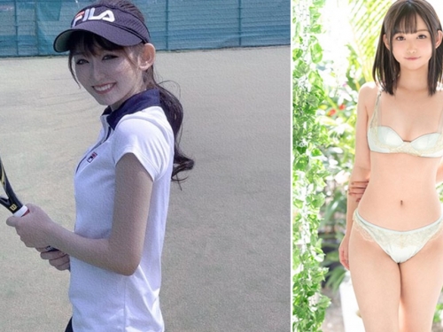 清新甜美！　D罩杯網球美少女「七嶋舞」AV出道！