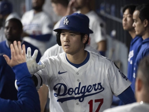 MLB》大谷開轟獨居全壘打王 道奇本季首吞4連敗、4場狂掉32分