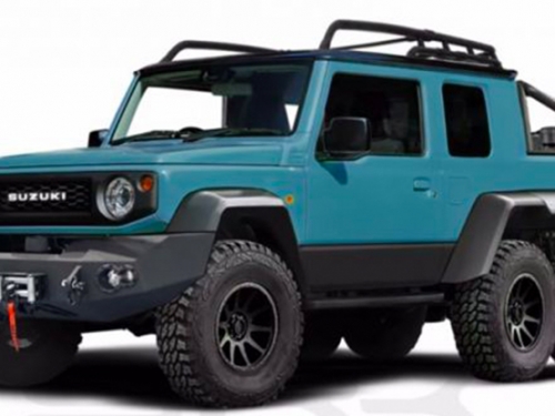 六輪驅動！「Baby-G」SUZUKI Jimny 竟然出現比 G-Class 還要猛的 6x6 改裝？