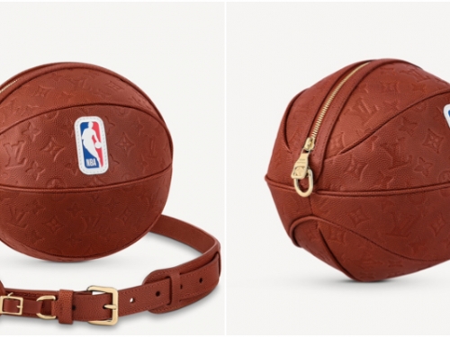 天價籃球包？「LV X NBA」最新聯名包款模擬籃球外型　一顆竟要價 14 萬台幣！