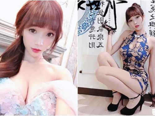 會跳舞的直播主94辣～「Kittie喵」超短旗袍大秀美腿，跳到人心癢癢～