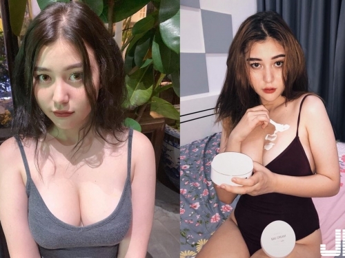 法越混血「空靈G奶妹」胸前兩顆木瓜奶快比頭大　衣服塞不住隨時要爆炸啦