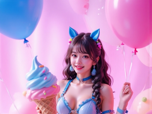 Dream Ice Cream Girl