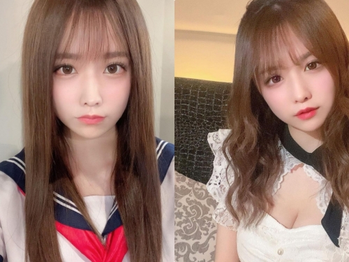 發育真好！萌系制服正妹「乳量E級棒」，解放後的曲線太兇啦！