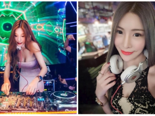 DJ盤後「美乳乍現」！「爆乳正妹」創造最強的午夜節奏，聲效與視覺的雙重享受！