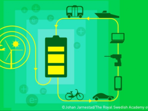 諾貝爾化學獎表彰鋰離子電池研究，造就電動車以及充電世界可能