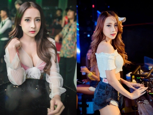泰胸爆！大奶DJ「Barbie Mozz」深溝刷盤嗨翻全場　超巨大「兩顆木瓜」咚吱咚吱甩不停
