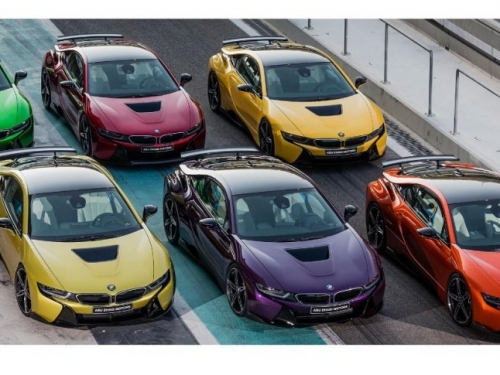 阿拉伯土豪專屬！「七缺一」「彩虹配色」BMW i8 AC Schnitzer Edition好放閃