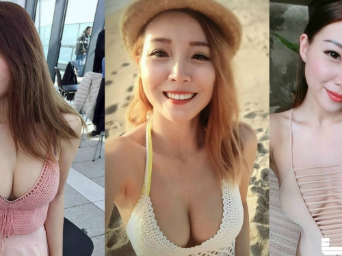 巨乳逆襲！ＩＧ狂發「走光擦邊」的禁忌深V泳裝照…開放追蹤後遭萬人湧入！