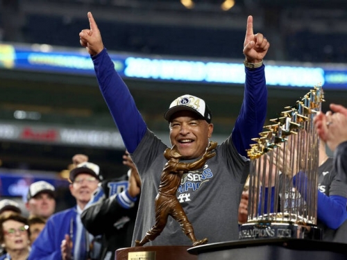MLB》道奇克服傷兵奪冠！主帥示範激勵喊話 栗山英樹：真的打動我了