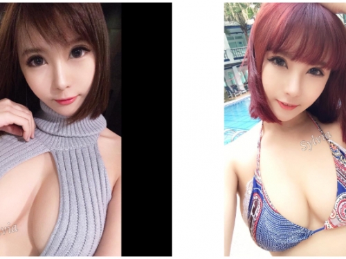 「美乳女神」中路大開！「高冷正妹」希薇亞胸前豪乳太吸睛，隔著螢幕都能聞到奶香！