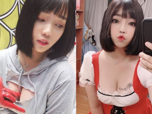 連蜘蛛人都失守！「葆葆女王」水汪大眼一副無辜，誰知臉下更是白浪淘淘超危險！