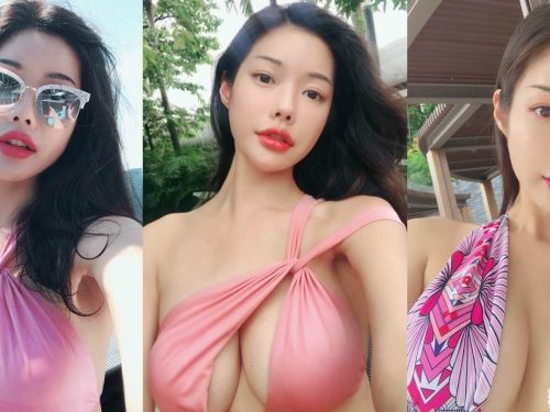 快窒息！不科學「巨乳嫩妹」夾帶人間凶器上街，擁擠畫面讓人快喘不過氣…