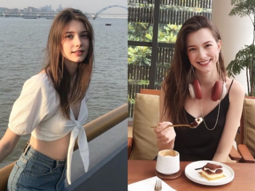 仙氣爆棚！「四國混血」基因強大超U質　「天使顏正妹」美的太逆天啦