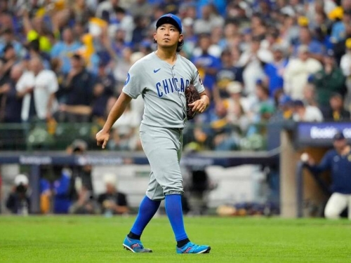 MLB季後賽》今永昇太2.2局慘丟4分被KO！ 釀酒人3轟擊潰小熊強勢聽牌