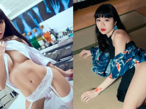 這個「蜜汁翹臀」很可以！辣模「Bonnie 白白」不穿內衣...「南半球、美尻」看光光