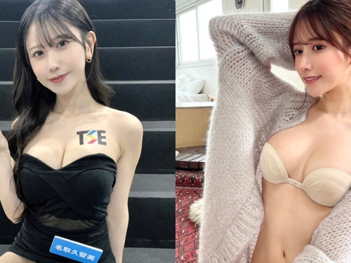 TSE「F奶氣質寫真正妹」上傳蛇年祝福，飽滿有致的胸型超養眼！
