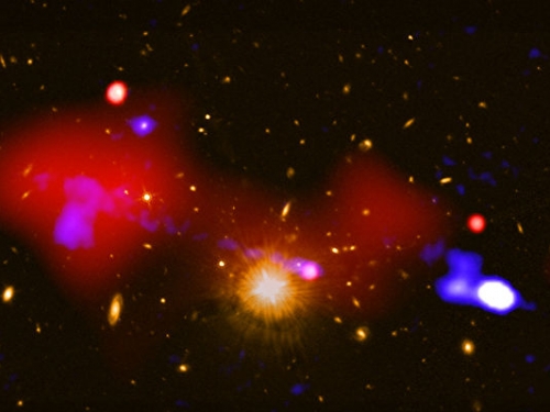 科學家發現怪事 黑洞催生百萬光年外的恆星