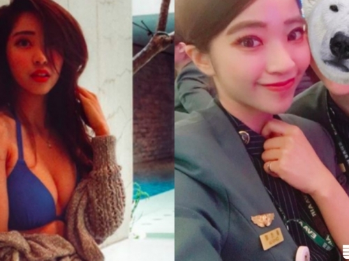 長榮空姐「完全隱乳系」！原來都在制服底下藏渾圓「深V美乳」啊！