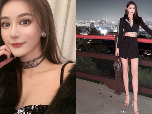 神級長腿強國酷妹「myrna」雪白鉛筆腿比例逆天 暗黑系穿搭風「魅力無限」～